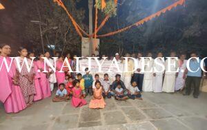 ಕಲ್ಮಲ ಗ್ರಾಮದಲ್ಲಿ ಏಡ್ಸ್ ಸೋಂಕು ತಡೆಗೆ ಸಮುದಾಯದ ಸಹಕಾರಕ್ಕಾಗಿ ಕಲಾ ತಂಡದ ಮೂಲಕ ಜಾಗೃತಿ